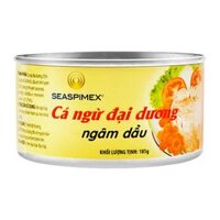 Cá Ngừ Ngâm Dầu Seaspimex Hộp 185G