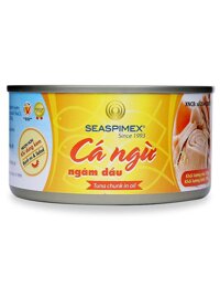 Cá Ngừ Ngâm Dầu Seaspimex Hộp 185G