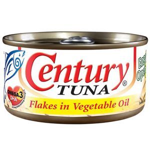 Cá ngừ ngâm dầu thực vật Century hộp 170g