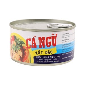 Cá ngừ sốt dầu Vissan hộp 170g