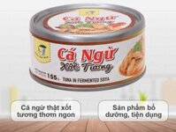 Cá ngừ xốt tương Tuna Việt Nam hộp 155g