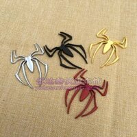 Cá nhân hóa ❥ ❈ Nhãn dán kim loại nhện ba chiều Nhãn dán xe người nhện Nhãn dán trang trí cơ thể Nhãn dán xe máy điện