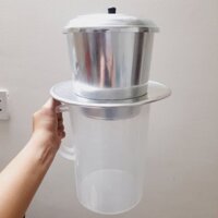 CA NHỰA LỚN (KHÔNG GỒM PHIN) BIG SIZE ĐONG ĐỊNH LƯỢNG 5 LÍT / 5000ML VỪA PHIN LỠ & PHIN CỐI CÀ PHÊ TRÀ SỮA