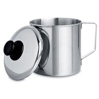 CA NƯỚC INOX CÓ NẮP 8CM - 400ML - 110108