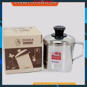 Ca nước inox Zebra có nắp 110114