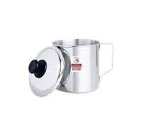 Ca nước Inox Zebra có nắp 12 cm- 1,2L 110112