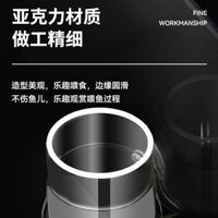 Cá nuôi cá con nhỏ cho cá con ăn ấu trùng tôm bán tự động