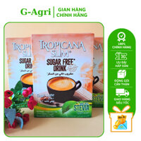 Cà Phê Ăn Kiêng Không Đường Chiết Xuất Từ Lá Cỏ Ngọt Tropicana Slim