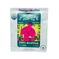 Cà phê Arabica hữu cơ phin giấy TheorganiKcoffee - 1 túi