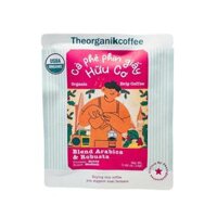Cà phê Blend hữu cơ phin giấy TheorganiKcoffee - 1 túi