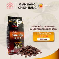 Cà Phê bột Cao Cấp 3 Sao THU HÀ COFFEE Hương Vị Thơm Ngon Đậm Đà Nguyên Chất Bì 500g