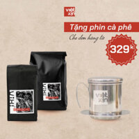 Cà Phê Bột Hạt Truyền Thống, Cafe Rang Xay Mộc Nguyên Chất Coffee Đen Không Đường Pha Phin, Máy, Cold Brew, Ủ Lạnh Vixi