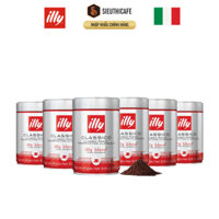 Cà Phê Bột Illy Classico Coffee Medium Roasted Espresso, Nhập Khẩu Ý - 250gr