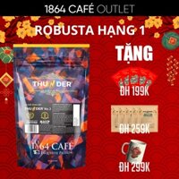 Cà Phê Bột Pha Phin Gu Việt Thunder No.3 Trọng lượng 454g Arabica và Robusta - 1864 CAFÉ