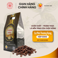 Cà Phê bột Thượng Hạng THU HÀ COFFEE Hộp 500g Thơm Ngon Đậm Đà