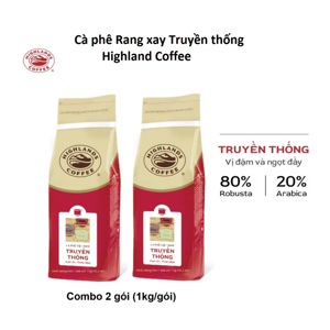 Cà phê bột Truyền thống Highlands Coffee 1kg