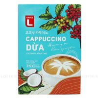 Cà Phê Cappuccino Dừa Choice L Hộp 12 Gói 20G