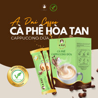 Cà Phê Cappuccino Dừa Hộp 12 gói - Cà Phê Hòa Tan A Đại