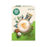 Cà Phê Cappuccino Dừa Just Việt 170g – Ngon, Hòa Tan Nhanh