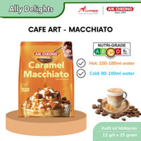 Cà phê Caramel Macchiato pha sẵn Aik Cheong túi12 gói x 25g