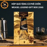 Cà Phê Chồn Arabica Nguyên Chất 100% Hương Mai Cafe Weasel Legend Coffee Gift Box (Oganic) - Thích Hợp Làm Quà Biếu