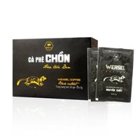 Cà Phê Chồn Hòa Tan Đen Không Đường - 23 gói x 5g