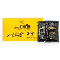 Cà phê chồn hòa tan không đường 2 in 1 (23 gói)