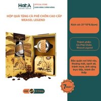 Cà phê chồn Hương Mai Cafe Weasel Legend Coffee Gift Box 100% hạt Arabica nguyên chất hương thơm đậm đà 250gr