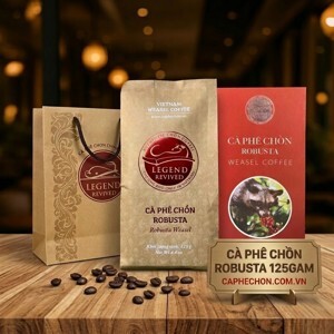 Cà phê chồn Robusta 125g