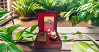 Cà Phê Chồn Robusta Legend Revived (Robusta Weasel Coffee) 250g (Hạt/Bột) – Hương Trà Đen, Bạch Quả, Chocolate Đen Cùng Vị Ngọt Đắng, Hậu Ngọt Béo (Hộp Sơn Mài)