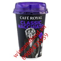 Cà phê Classic Macchiato Cafe Royal 230ml