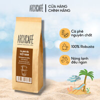 Cà phê đá Việt Nam (nhãn nâu) Archcafé - Rang xay (500g/túi)