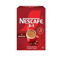 Cà phê đậm đà hài hòa Nescafe hộp 20 gói x 16g