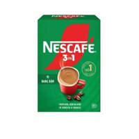 Cà phê đậm vị cà phê Nescafe hộp 20 gói x 16g