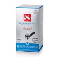 Cà phê dạng nén illy coffee - E.S.E. Pods Classico Decaffeinated - medium roast - 18 pods/hộp