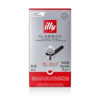 Cà phê dạng nén illy Coffee - E.S.E. Pods Medium Roast - 18pods/Box