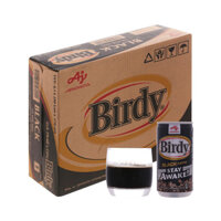 Cà phê đen BIRDY black coffee lon 170ml
