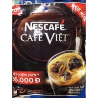 Cà phê đen đá hòa tan Nescafe cà phê Việt bịch 35 gói