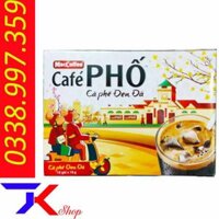 Cà phê đen đá maccoffee café Phố mẫu tết 2020