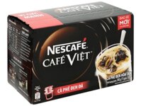 Cà phê đen đá Nescafe Cafe Việt - Hộp 240g 15gói