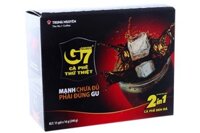Cà phê đen hòa tan G7 2 trong 1 hộp 240g (15 gói)