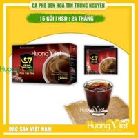 Cà phê đen hòa tan G7 – hộp 15 gói