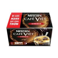 Cà phê đen hòa tan NesCafe Việt hộp 240g (15 gói)