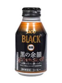 Cà Phê Đen Không Đường Full-Bodied Bitterness UCC Black 275G