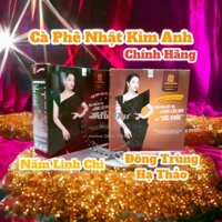 Cà phê Đông trùng Hạ thảo, cà phê nấm linh chi cà phê Nhật Kim Anh - Cà phê Laura Sunshine (Hộp 10 gói)