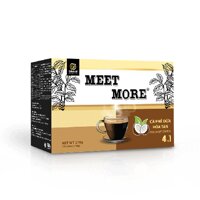 Cà Phê Dừa Hòa Tan 4 In 1 Meet More hộp 270g