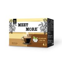 Cà phê dừa hòa tan Meet More 270 g (Hộp 15 Gói)
