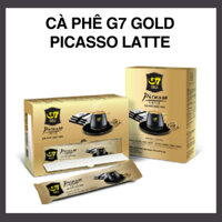 Cà phê G7 Gold Picasso Latte Trung Nguyên- Hộp 14 sticks x 18gr.