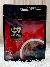 Cà phê G7 hòa tan đen - Bịch 100 gói