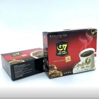 Cà phê G7 hòa tan đen - Trung Nguyên Legend - Hộp 50 gói